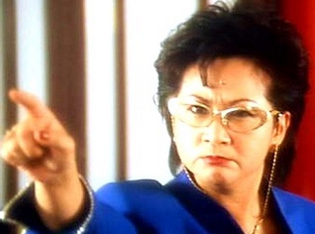 指著鼻子