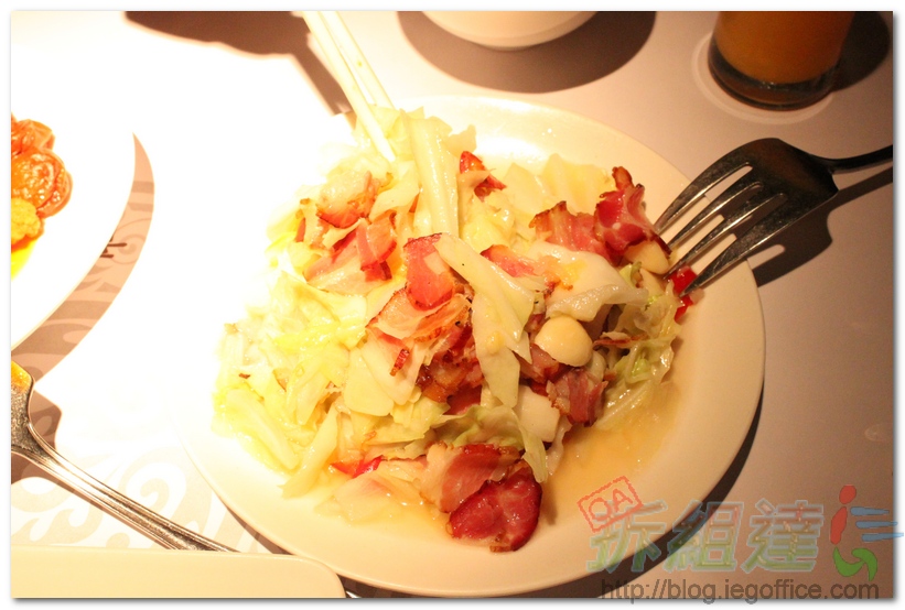 聚朋園-腊肉高麗菜 聚朋園-腊肉高麗菜